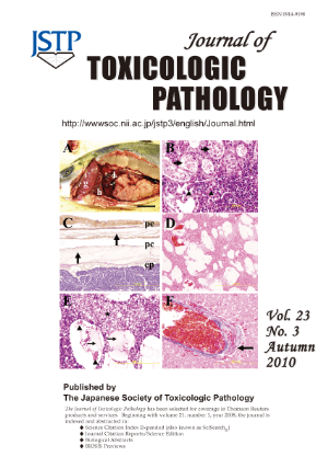 Journal of Toxicologic Pathology Vol.23 No.3