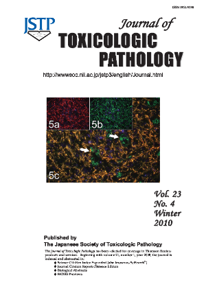 Journal of Toxicologic Pathology Vol.23 No.4