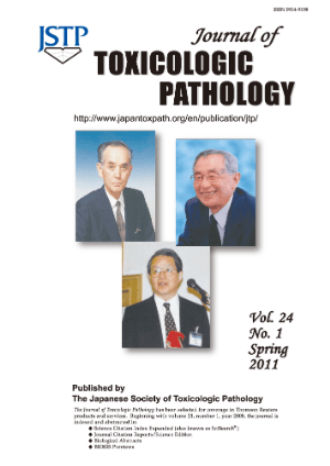Journal of Toxicologic Pathology Vol.24 No.1