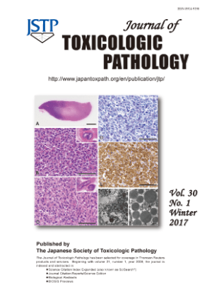 Journal of Toxicologic Pathology Vol.30 No.1
