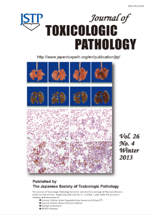 Journal of Toxicologic Pathology Vol.26 No.4