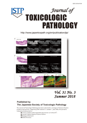 Journal of Toxicologic Pathology Vol.31 No.3