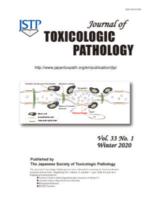 Journal of Toxicologic Pathology Vol.33 No.1