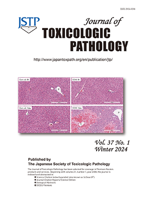 Journal of Toxicologic Pathology Vol.37 No.1