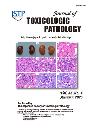 Journal of Toxicologic Pathology Vol.38 No.4